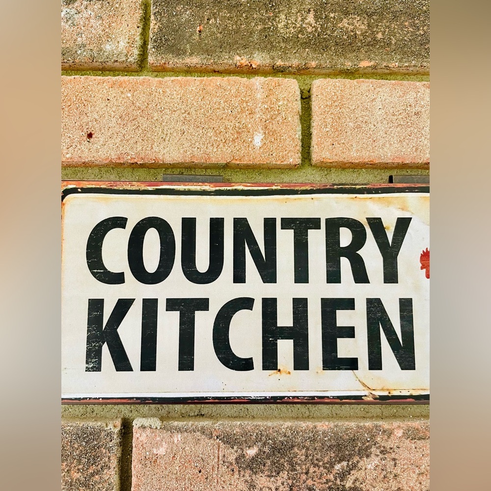 *Country Kitchen Metal Sign - Picture 4 of 13